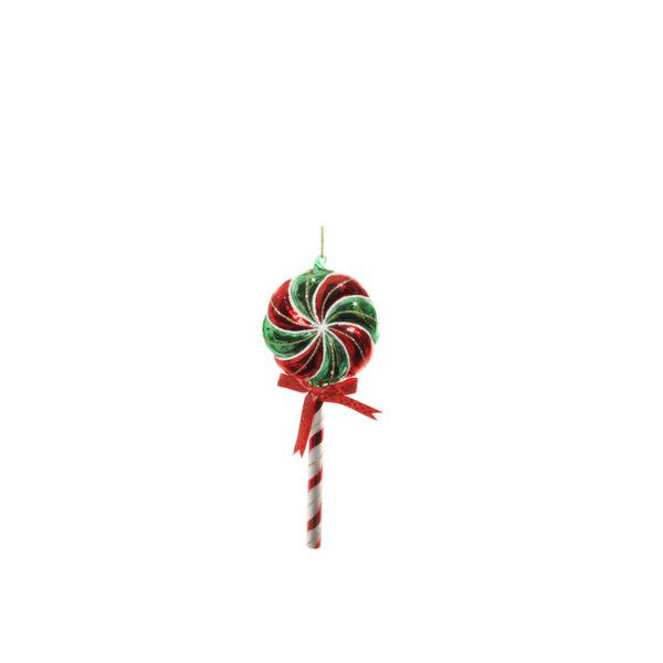 ДЕКОРАТИВНА БЛИЗАЛКА ЗА ЕЛХА Shishi LOLLY POP RED-GREEN 20 CM ДЕКОРАТИВНА БЛИЗАЛКА ЗА ЕЛХА Shishi LOLLY POP RED-GREEN 20 CM