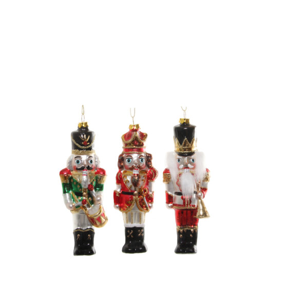 КОЛЕДЕН ОЛОВЕН ВОЙНИК Shishi GLASS NUTCRACKER 13 CM КОЛЕДЕН ОЛОВЕН ВОЙНИК Shishi GLASS NUTCRACKER 13 CM