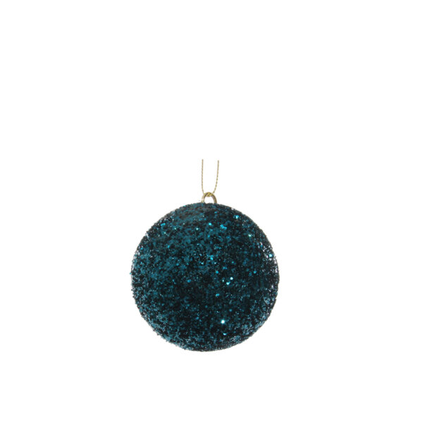 ПРОМО КОЛЕДНА ТОПКА Shishi GLITTER BALL BLUE-GREEN ПРОМО КОЛЕДНА ТОПКА Shishi GLITTER BALL BLUE-GREEN