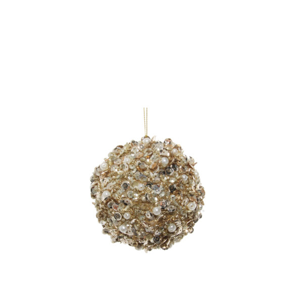 КОЛЕДНА ТОПКА Shishi PEARL SEQUIN BALL GO КОЛЕДНА ТОПКА Shishi PEARL SEQUIN BALL GO