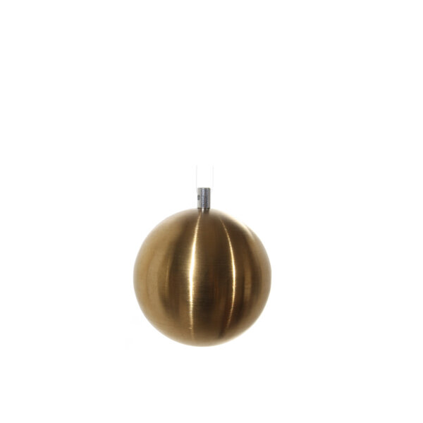 КОЛЕДНА ТОПКА ЗЛАТНА Shishi BRUSHED GOLD BALL 10 CM КОЛЕДНА ТОПКА ЗЛАТНА Shishi BRUSHED GOLD BALL 10 CM