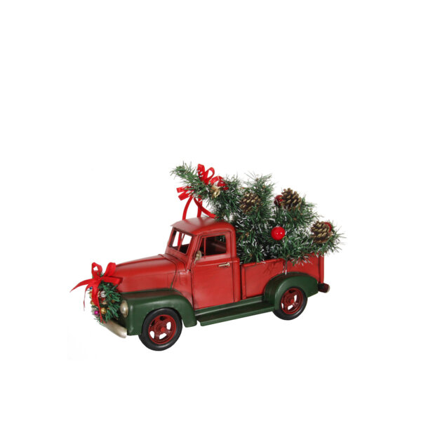 МЕТАЛЕН КАМИОН С ЕЛХА Shishi TRUCK DECO GREEN МЕТАЛЕН КАМИОН С ЕЛХА Shishi TRUCK DECO GREEN
