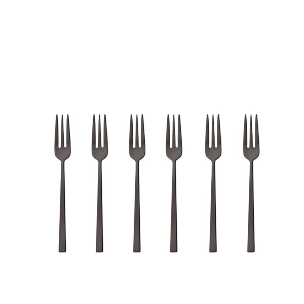 К-Т ДЕСЕРТНА ВИЛИЧКА SAMBONET ROCK PVD ANTIQUE BLACK 6 Ч К-Т ДЕСЕРТНА ВИЛИЧКА SAMBONET ROCK PVD ANTIQUE BLACK 6 Ч