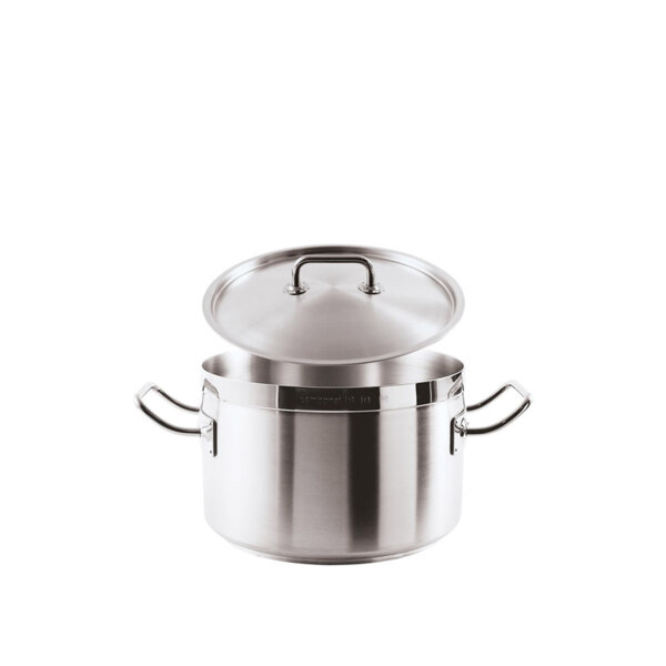 ТЕНДЖЕРА 2 ДРЪЖ С КАПАК 28СМ Sambonet S/STEEL PROFESSIONA ТЕНДЖЕРА 2 ДРЪЖ С КАПАК 28СМ Sambonet S/STEEL PROFESSIONA