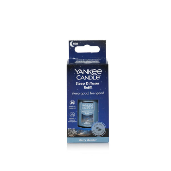 ПЪЛНИТЕЛ STARRY SLUMBER SLEEP DIFFUSER YANKEE CANDLE ПЪЛНИТЕЛ STARRY SLUMBER SLEEP DIFFUSER YANKEE CANDLE