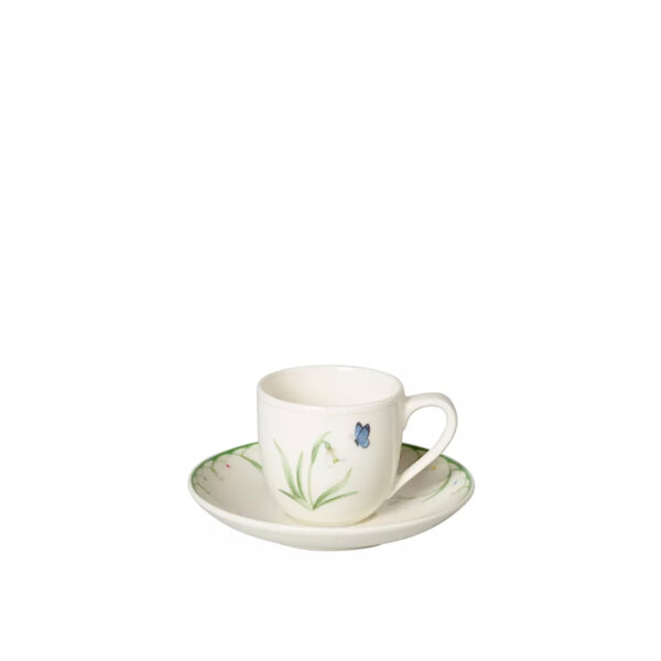 ЧАША И ЧИНИЙКА ЗА ЕСПРЕСО VILLEROY & BOCH COLOURFUL SPRING ЧАША И ЧИНИЙКА ЗА ЕСПРЕСО VILLEROY & BOCH COLOURFUL SPRING